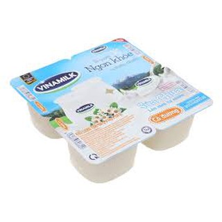 Sữa chua Có Đường VNM (vỉ 4 hộp x 100g) 💖DATE MỚI 💖 Đủ vị