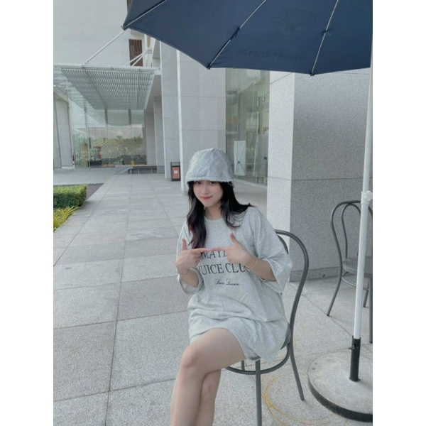 Set bộ Nữ MAYBEE JUICE CLUB thun da cá Freesize<68kg#PHUCXO SHOP.