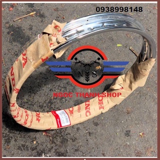 Niềng zin chính hãng honda 1.6x17 1.6/17 cho các dòng xe honda cd125 benly, cho gd110 lên bản lớn -nts