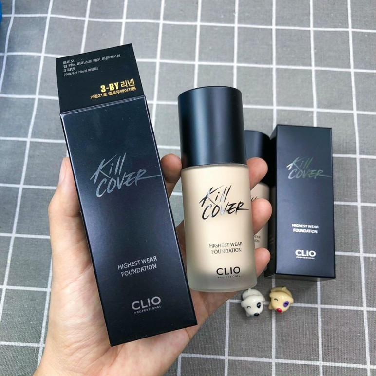 KEM NỀN CLIO KILL COVER HIGHEST WEAR FOUNDATION SPF50 PA