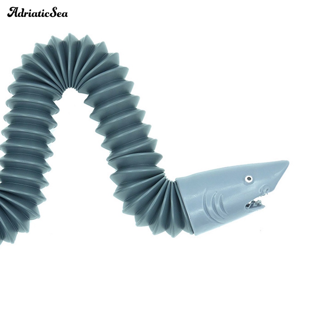 Đồ Chơi Con Quay Hình Cá Mập Ống Co Giãn DIY