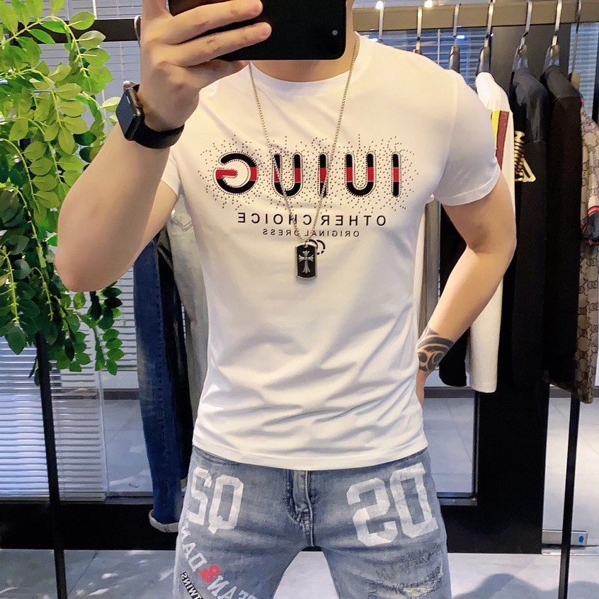 Áo thun nam co giãn 4 chiều cao cấp | BigBuy360 - bigbuy360.vn