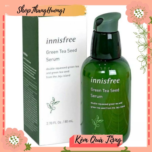 ❤𝙁𝙧𝙚𝙚𝙨𝙝𝙞𝙥❤Serum trà xanh innisfree the green tea 80ml