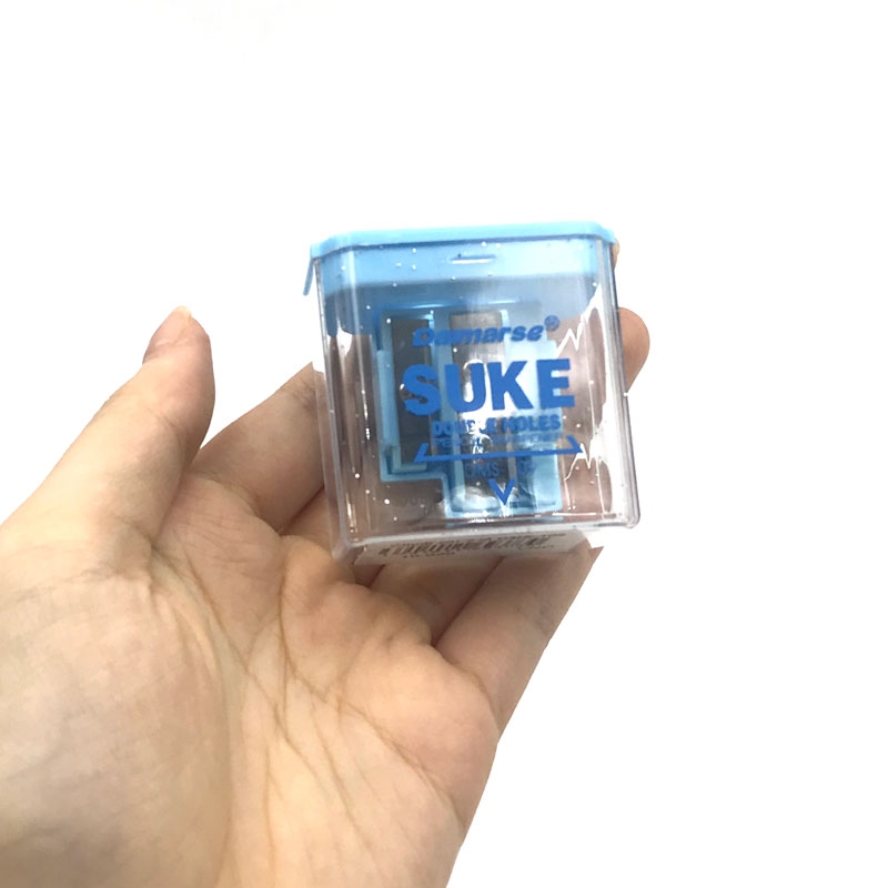 Chuốt Bút Chì 2 Lỗ Daimarse DMS-109 - Mẫu 3 - Xanh Dương