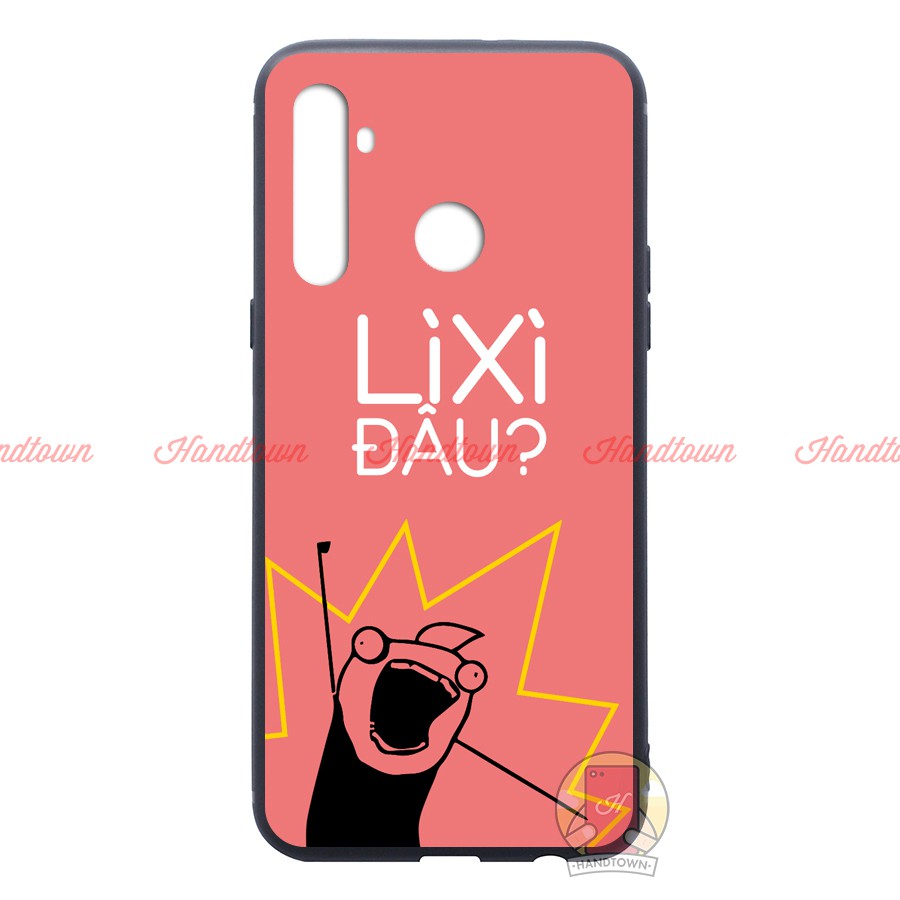 Ốp lưng Realme 5 / Realme 5 Pro / Realme Q dẻo đen in hình Tết Canh Tý 2020 Phần B