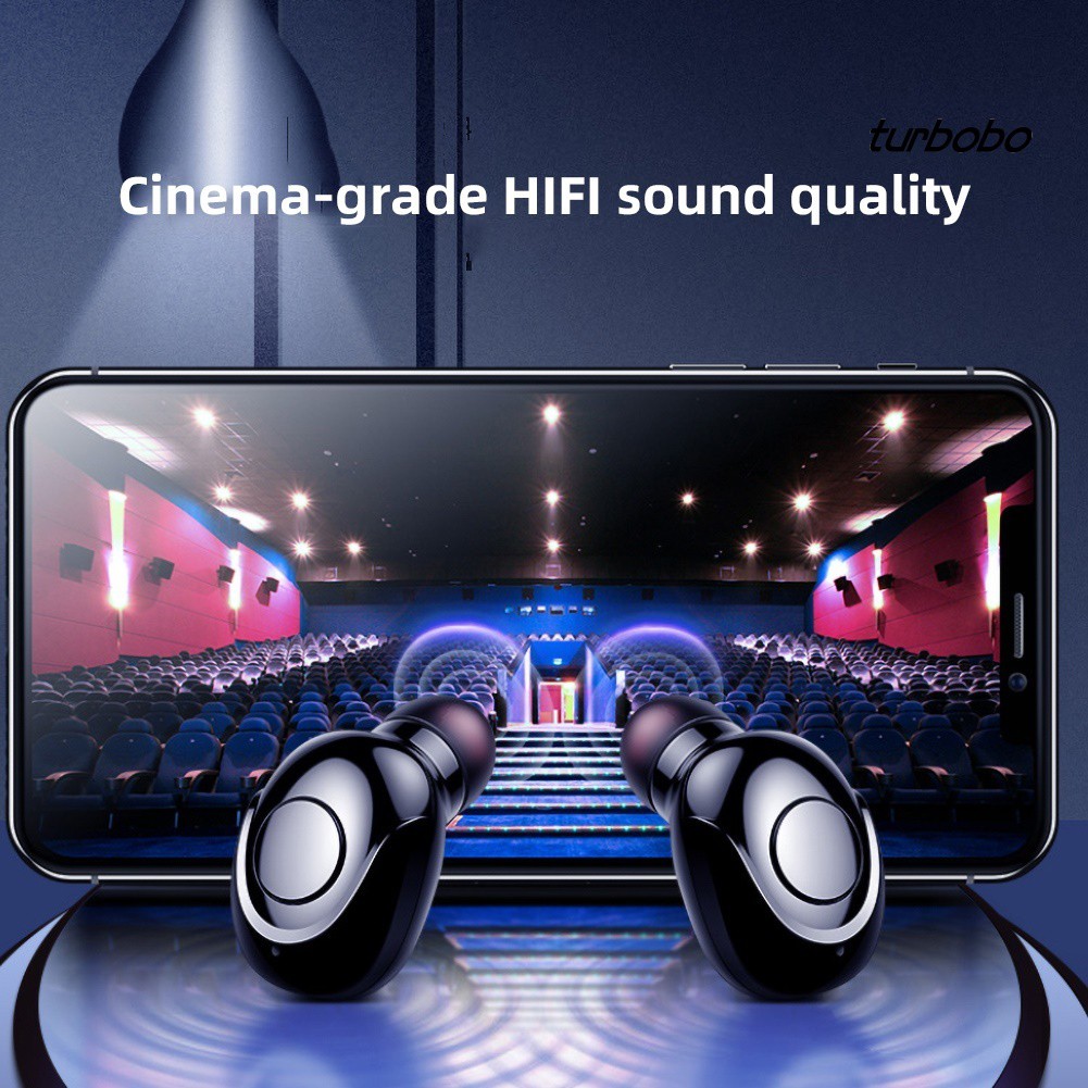 Tai nghe nhét tai không dây Bluetooth 5.0 T-S9 TWS kỹ thuật số