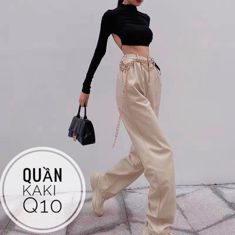 *CÓ ẢNH THẬT) Bigsize Quần kaki Q10 Màu sắc: nude