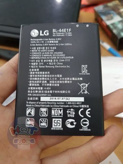 PIN LG V20 BÓC MÁY ZIN 100 CHÍNH HÃNG XÀI TỐT