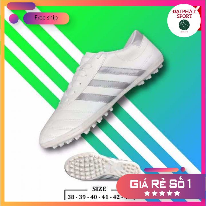 Giầy đá bóng ba sọc 𝑭𝑹𝑬𝑬𝑺𝑯𝑰𝑷 KHÂU FULL ĐẾ, hàng hot nhất sân cỏ năm 2021