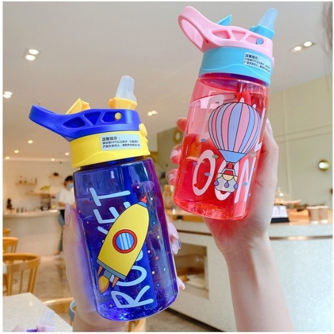 (Bán Buôn Sỉ) Bình Nước Nhựa PP Cho Bé 550ml T2