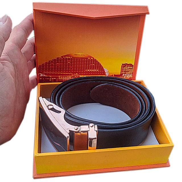 Thắt lưng nam da PU cao cấp nam tính, thanh lịch và mạnh mẽ