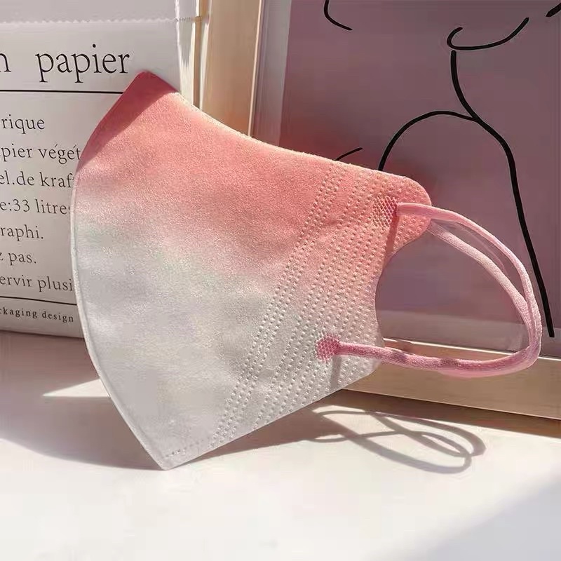 N47 SẴN CÓ VIDEO THẬT khẩu trang 3d mask ombre mix màu hồng tím trái tim Hot 2022 siu xinh GIÁ RẺ COÁ ẢNH THẬT Ở CUỐI