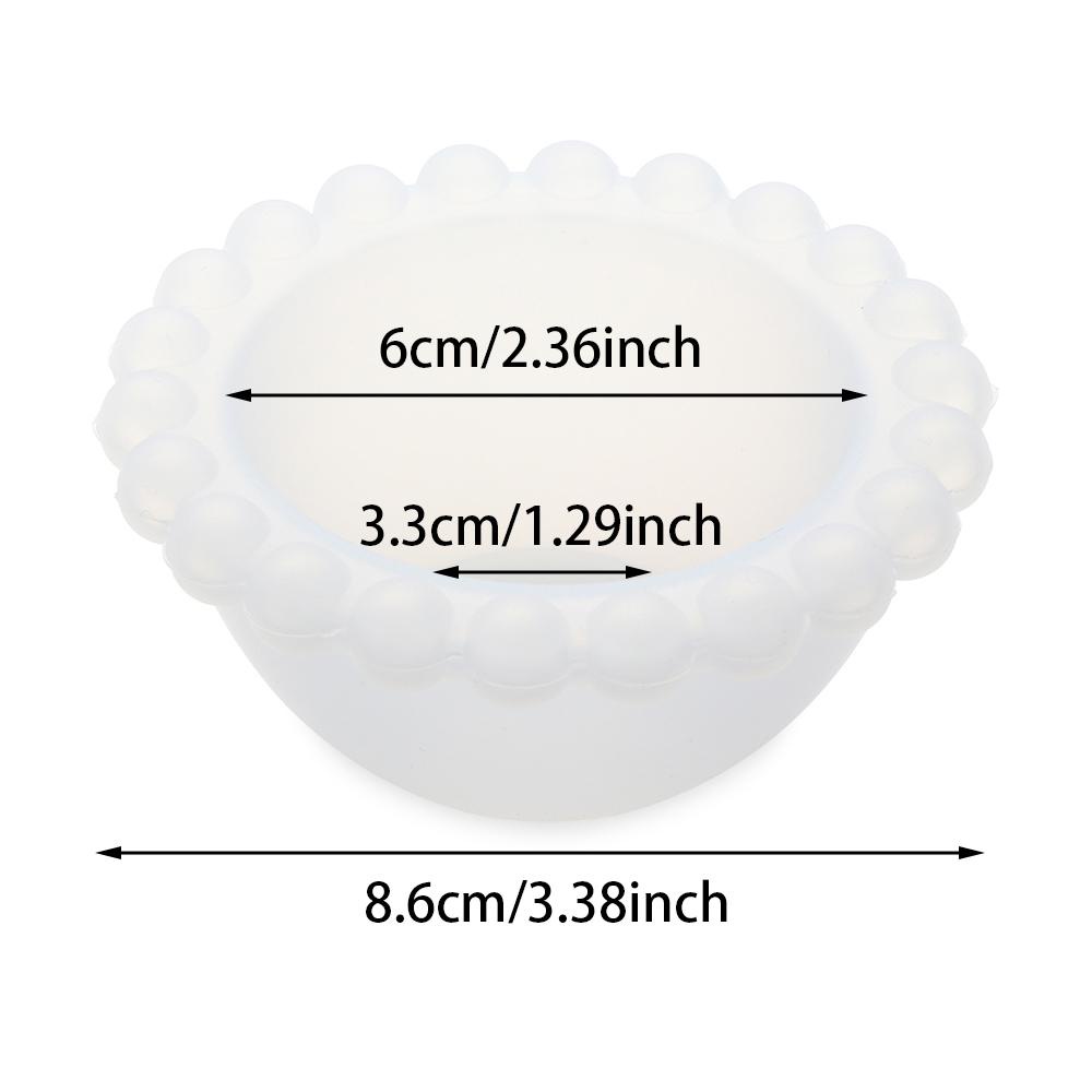 WTTLE Khuôn Làm Trang Sức Bằng Resin Trong Suốt Phối Ren Độc Đáo