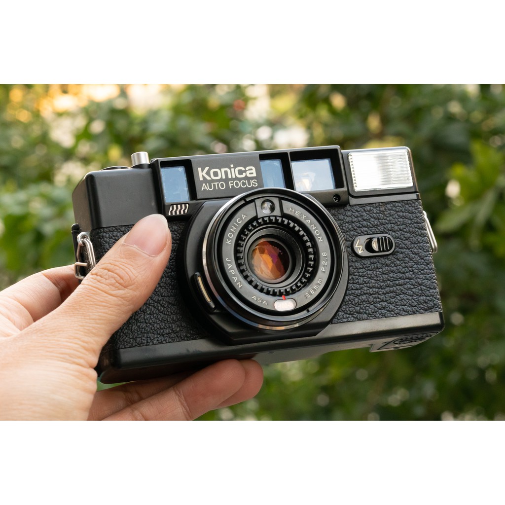 Máy ảnh film vintage Konica C35 AF2 cực đẹp