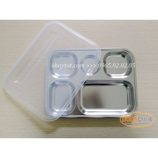 KHAY CƠM INOX GIÁ SIÊU RẺ