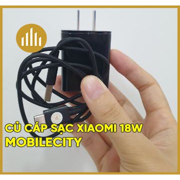 Cáp, củ sạc nhanh Xiaomi Redmi 9, 9A, 9C 18W - [Giá rẻ tại Hà Nội, Tp.HCM, Đà Nẵng - MobileCity]