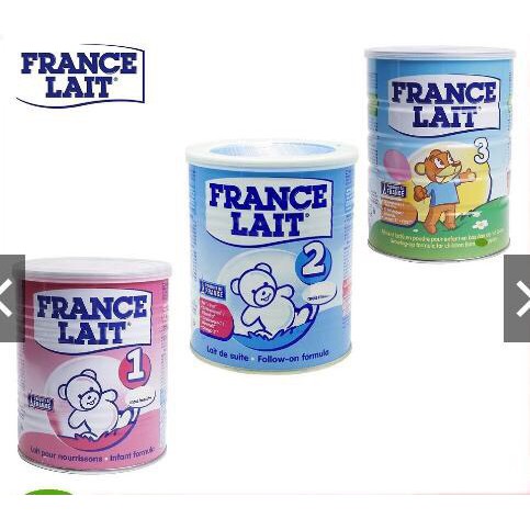 Sữa France Lait 400g, 900g đủ số 1, 2, 3 ( Sữa Pháp)