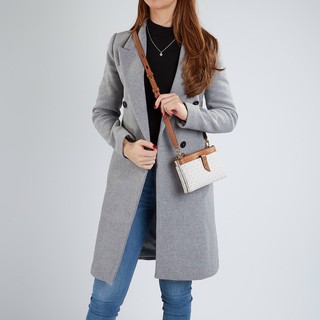 ‼️Rẻ nhất Shopee‼️Túi Medium Logo double zip crossbody