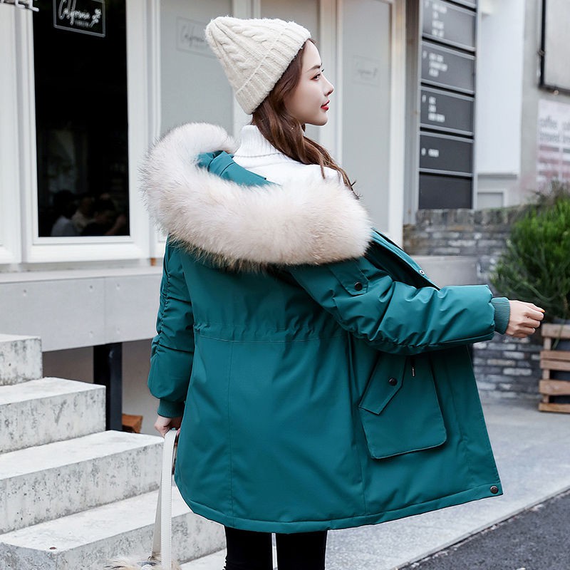 áo khoác phao bông dày nữ chất siêu đẹp