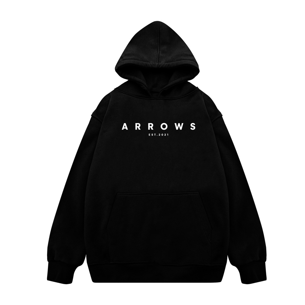 Áo Hoodie Unisex Nỉ Bông Arrows TYPO VER 2 Design 2021 HD03