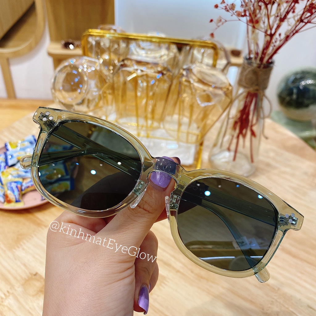 Kính mát thời trang Eyeglow thiết kế cá tính trẻ trung đi nắng siêu hot chống tia UV EG7120