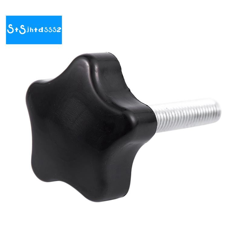 M8 x 40mm Screws Star head Wing screw Clamp knob handle black