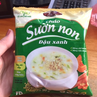 Cháo sườn non đậu xanh 50g