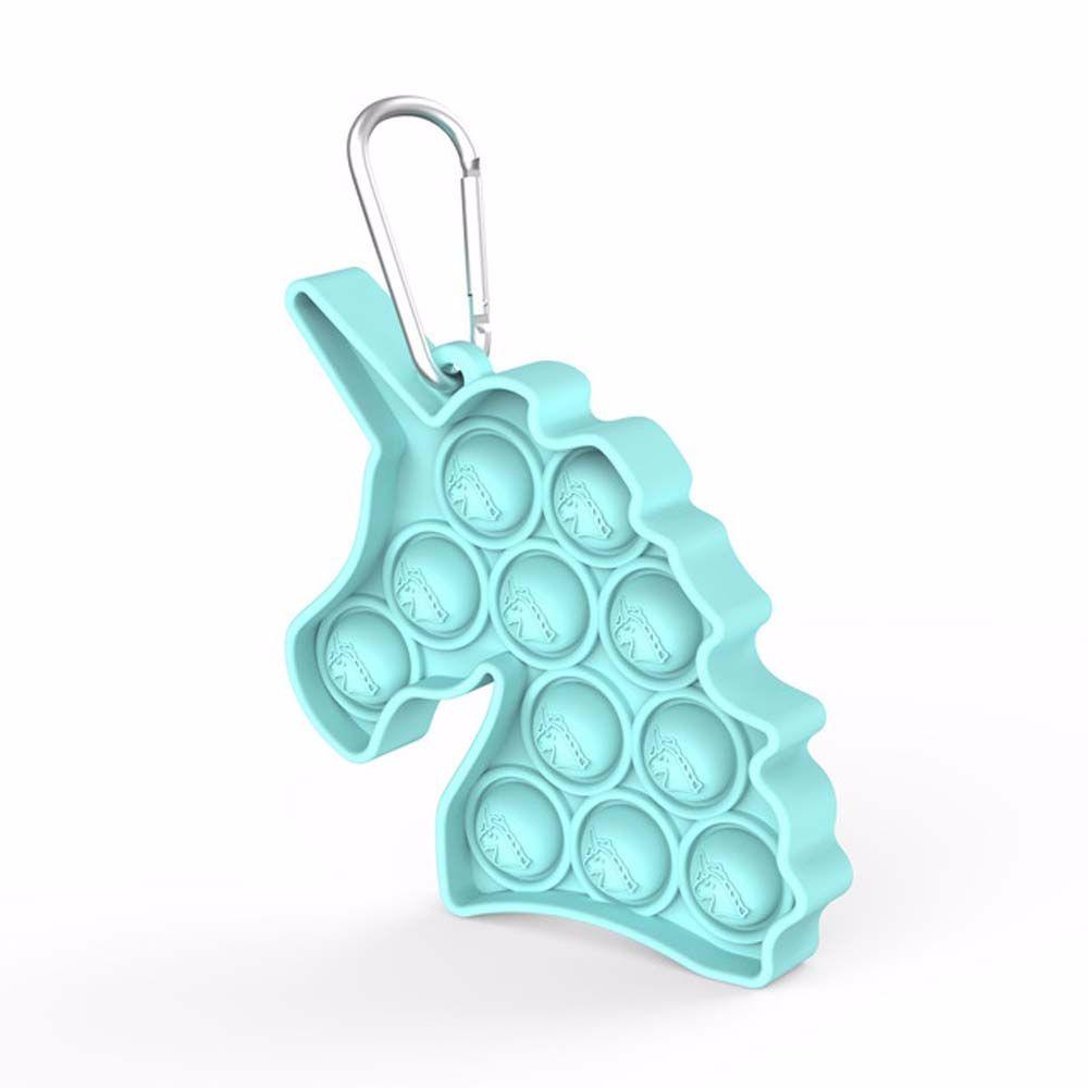 IVORY Đồ Chơi Móc Khóa Xe Hơi Hình Kỳ Lân / Quả Dứa Dễ Thương