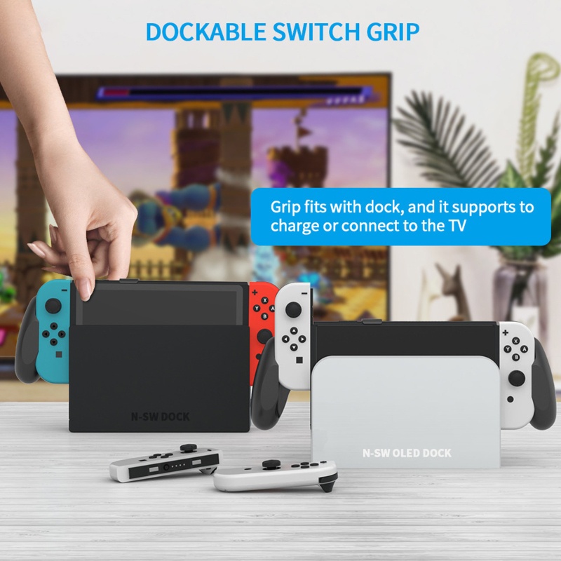 Vỏ Bọc Tay Cầm Chơi Game Thoải Mái Cho Switch OLED Switch