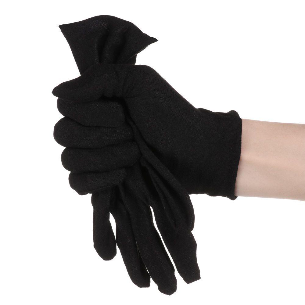 Set 6 Đôi Găng Tay Cotton Chống Bụi Thoáng Khí Bảo Vệ Sức Khỏe