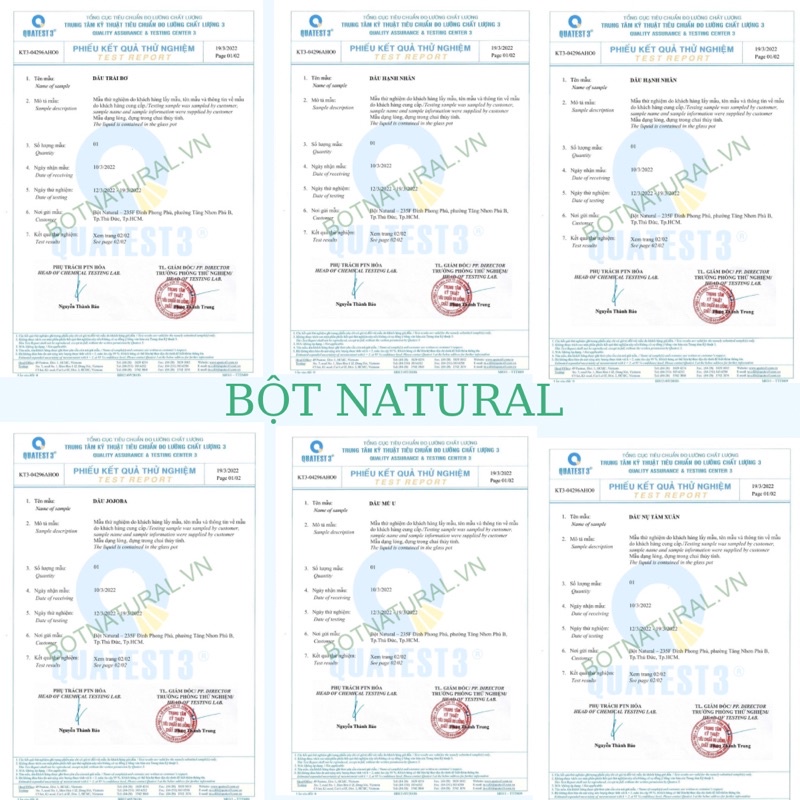 Dầu nền dưỡng da hữu cơ nguyên chất 100% 50Ml - chăm sóc da, tóc, môi, lông mi, lông mày…| Bột Natural