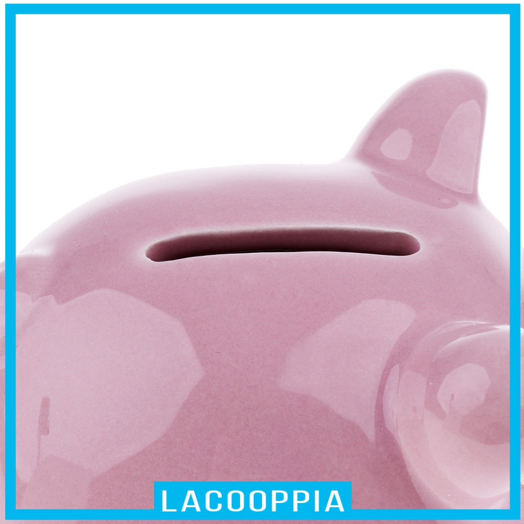 [LACOOPPIA] Piggy Bank Money Box Pig Shaped Piggy Coin Bank Money Saving Box For Kids