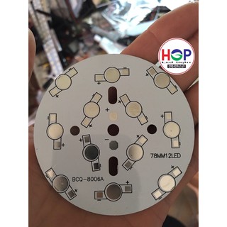 mạch tròn hàn led luxeon 1w/ mạch 12w