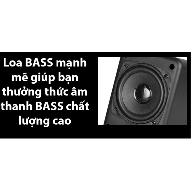 Bộ Loa Vi Tính, Máy Tính Sada-202 Cao Cấp Âm Bass Siêu Khủng, Nghe Nhạc Cực Đã