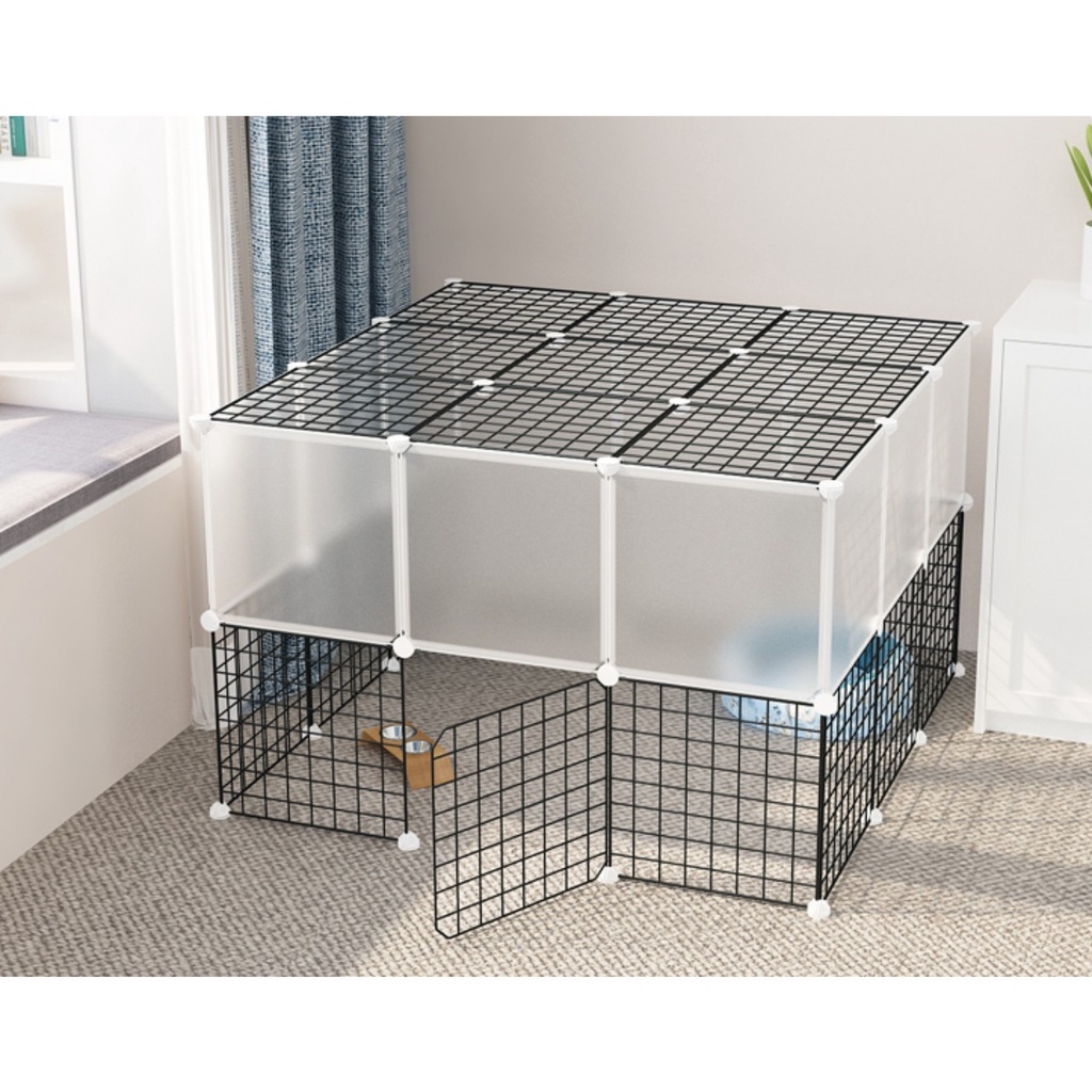 Tấm sắt quây chó mèo 35x35cm kèm chốt - Jpet shop
