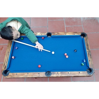 (BẢN NÂNG CẤP) Bàn bida trẻ em size lớn (110*60cm), bi 32 mm, không chân