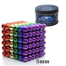 Đồ chơi Rubik 216 PCS 5mm Magnetic BuckBall mixed color (chiếc) - SP004482