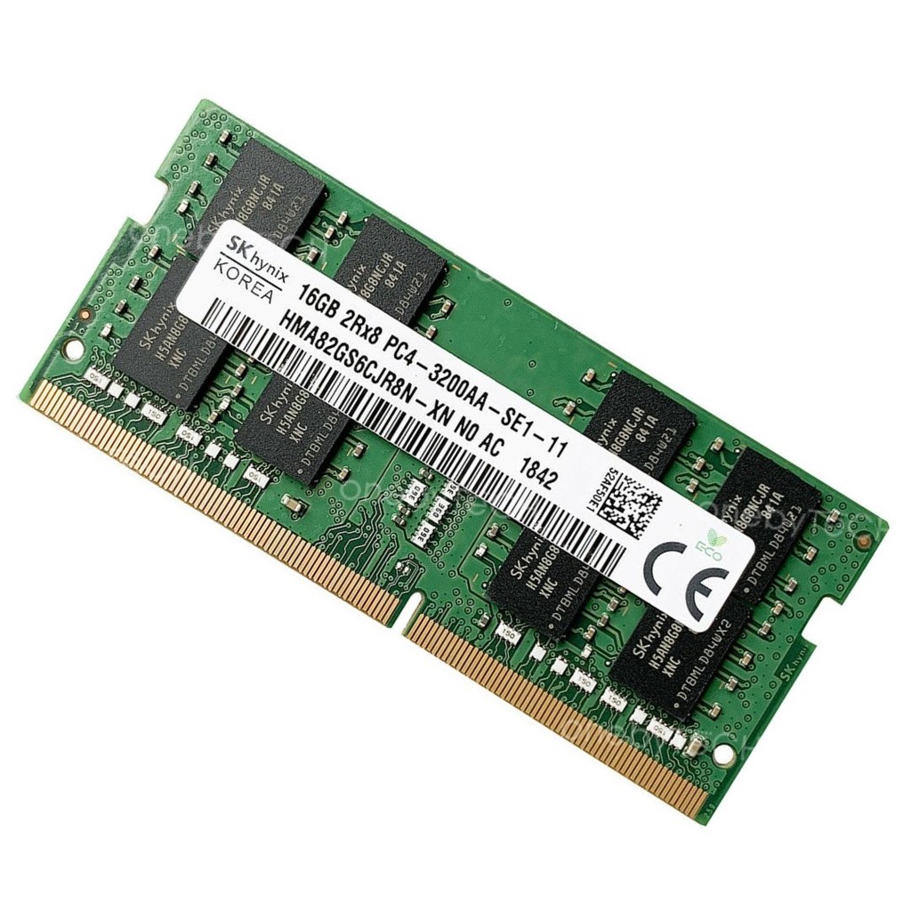 Ram Laptop DDR4 16GB 3200MHz SK Hynix Chính Hãng - Mới Bảo hành 36 tháng