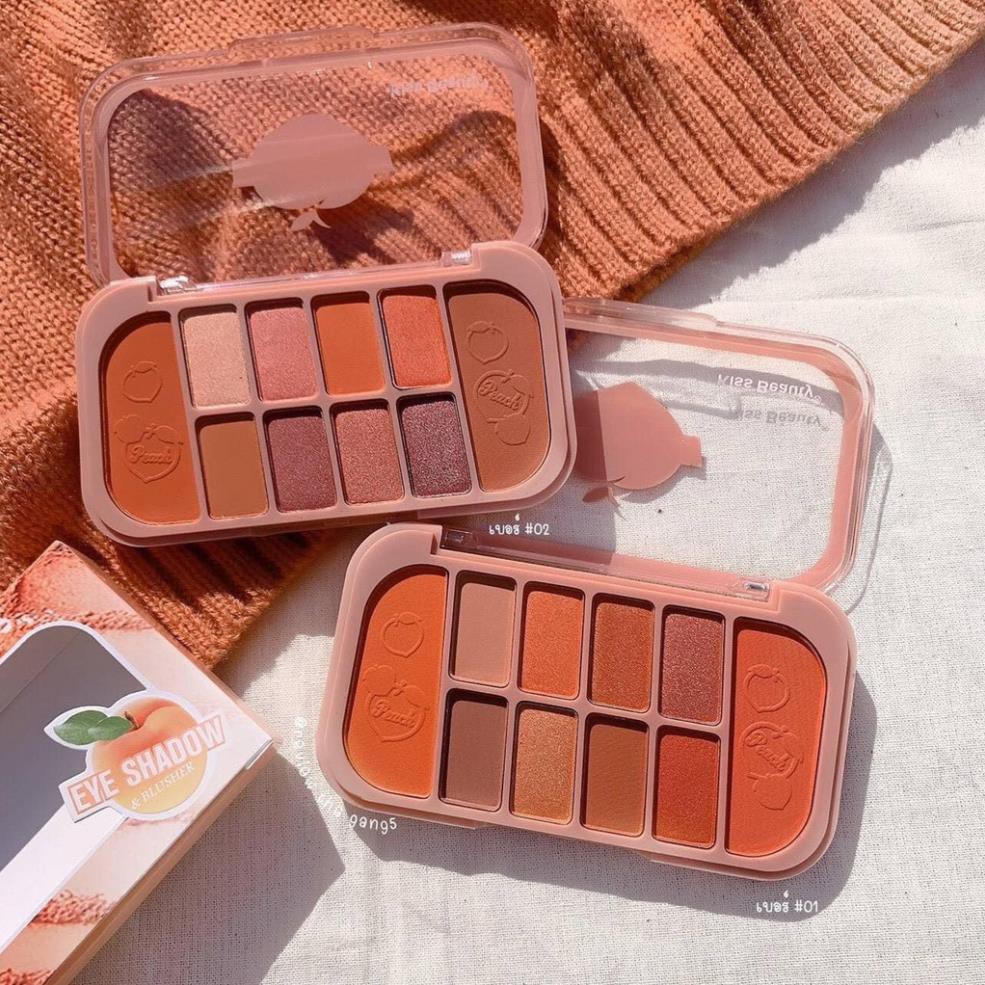 [HANG HOT] Combo kem nền+phấn phủ+phấn mắt đào Kiss Beauty Thái Lan | BigBuy360 - bigbuy360.vn