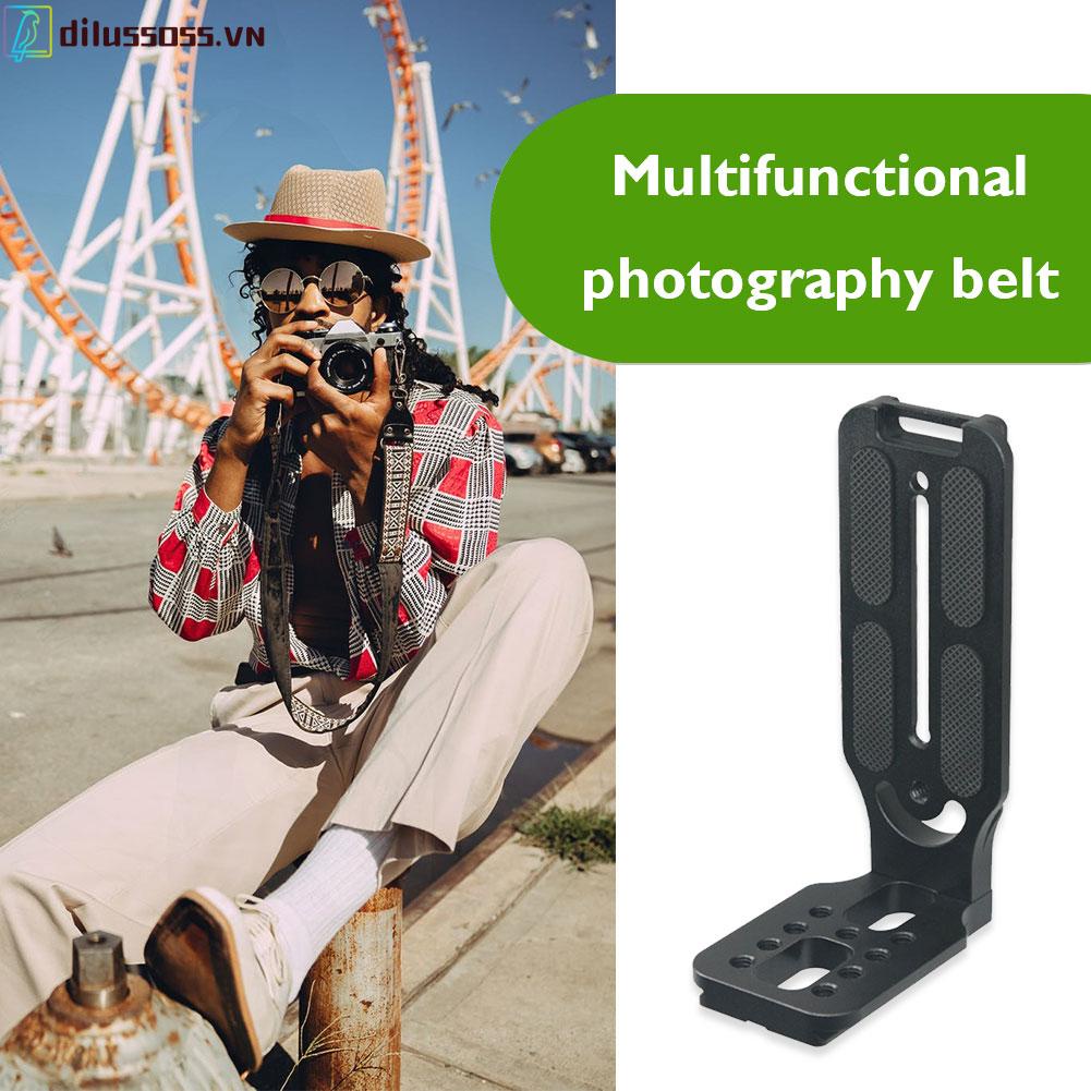 Đế gắn giá đỡ ba chân hình chữ L tháo gỡ nhanh chuyên dùng cho máy ảnh DSLR