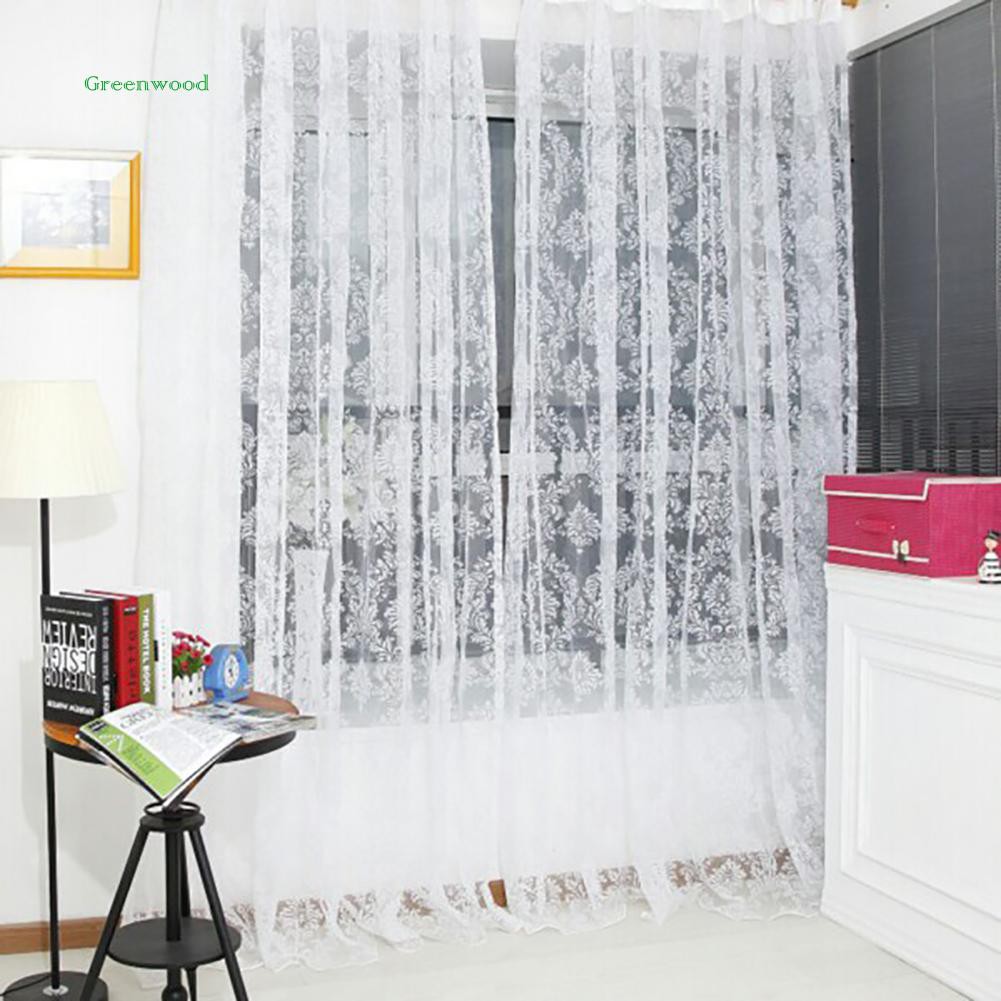 Rèm Cửa Họa Tiết Hoa Kiểu Châu Âu Kích Thước 100 X 200Cm