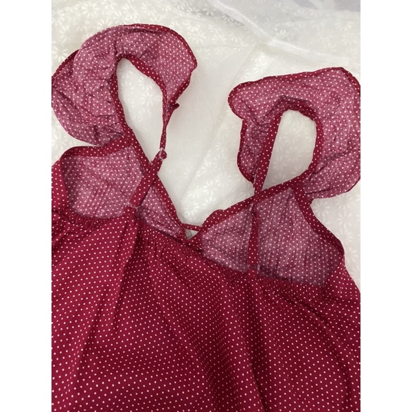 Áo croptop tay cánh tiên