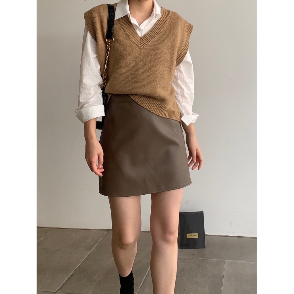 Áo Gile Len  3 Màu Thu Đông Cực Xinh - Leda