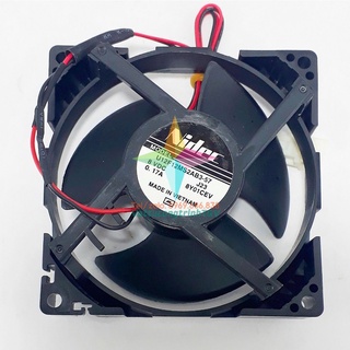 Quạt tủ lạnh 9cm x 9cm NIDEC DC8V-0.17A, 2 dây, 3 cánh