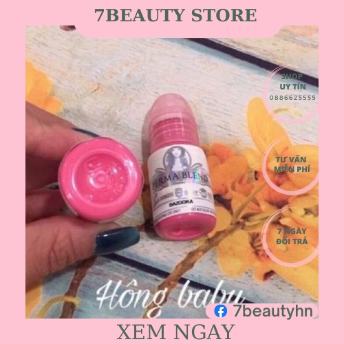 Mực Perma Blend Phun Xăm Thẩm Mỹ(Bám Màu và lên Đậm)