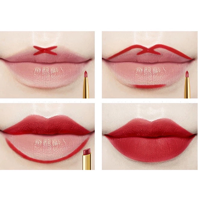 [Hàng mới về] Bút kẻ môi 12 màu lì tùy chọn thiết kế hai đầu kiêm son giữ ẩm trang điểm chống nước lâu trôi JP5 | BigBuy360 - bigbuy360.vn