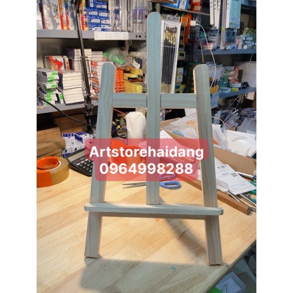 Giá vẽ 60cm kèm bảng kê/ toan vẽ❤️ Giá vẽ gỗ  hoặc các Bé vẽ ngồi