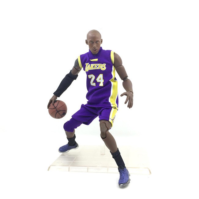 Nba Mô Hình Cầu Thủ Bóng Rổ Kobe Bryant No. 24 Jersey Tỉ Lệ 1: 9