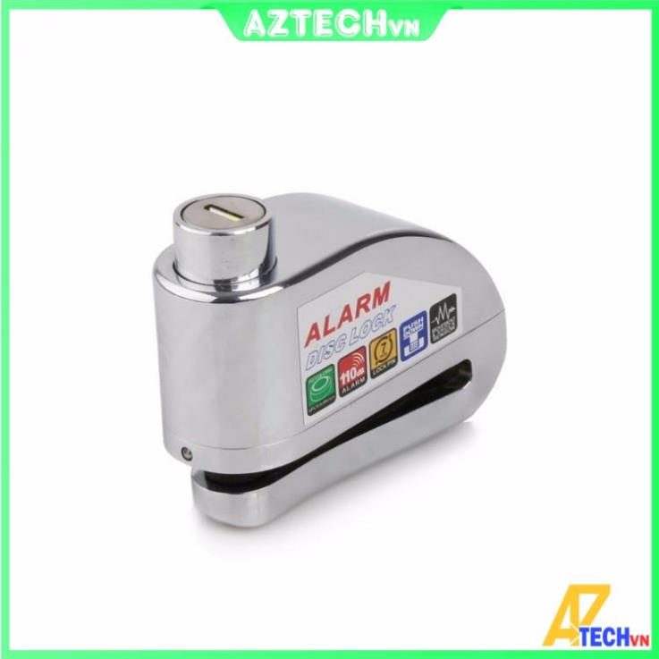KHÓA ĐĨA CHỐNG TRỘM KINBAR ALARM CHO XE MÁY Ổ KHÓA CHỐNG TRỘM XE MÁY CAO CẤP KHÓA DĨA AN TOÀN