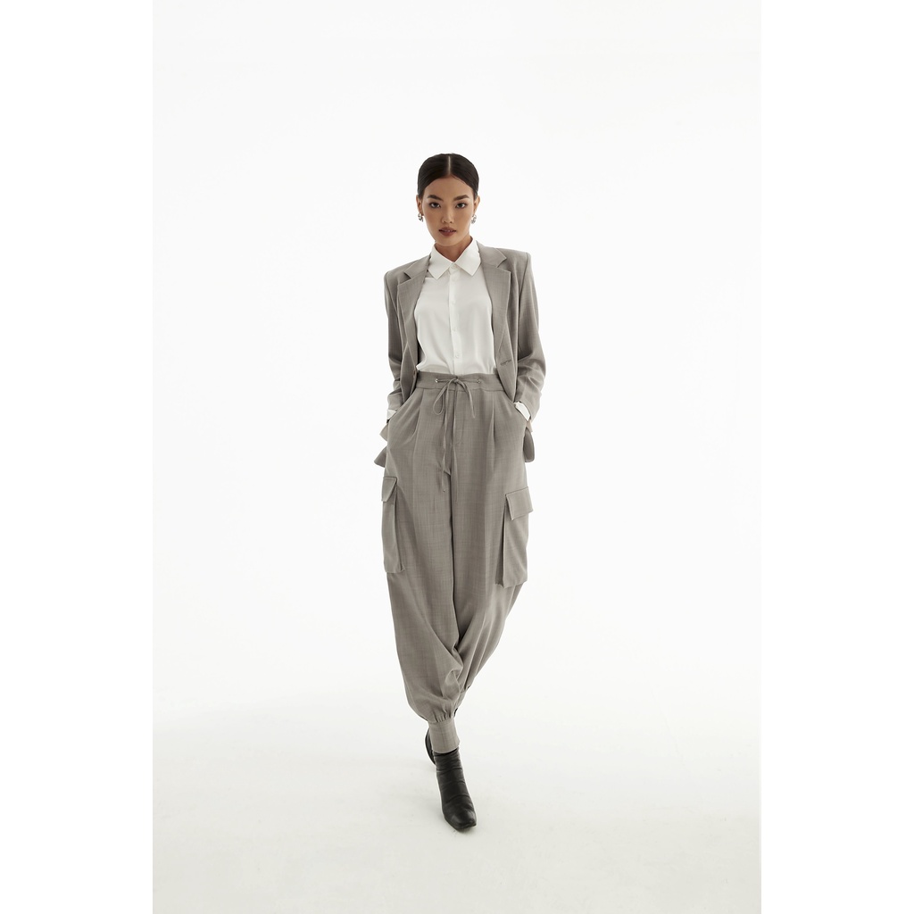 Set Áo Vest Và Quần Cargo Xám SUNNY0215 | BigBuy360 - bigbuy360.vn